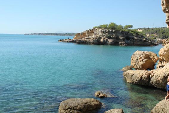 Casita De Pescadores Con Vista Al Puerto Apartman L'Ametlla de Mar Kültér fotó