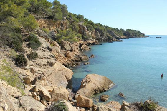 Casita De Pescadores Con Vista Al Puerto Apartman L'Ametlla de Mar Kültér fotó